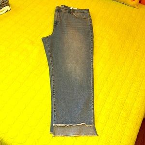 Boyfriend short pants high rise